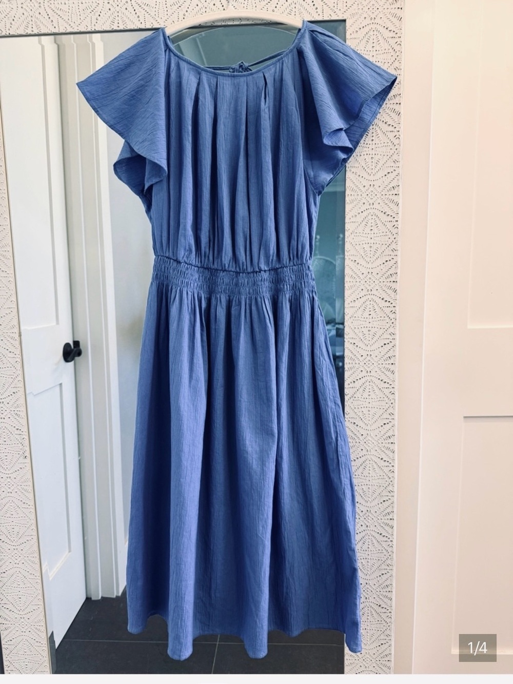 H&M  Ocean Air Flutter Dress